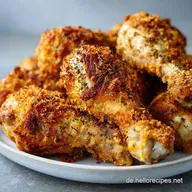 Knusprige H&auml;hnchenkeulen: Crispy Baked