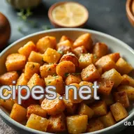 Knusprige rohe kartoffel in hei&szlig;luftfritteuse &ndash; Einfaches Rezept!