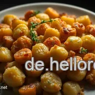 Knusprige Kartoffelw&uuml;rfel aus der Hei&szlig;luftfritteuse: Einfach und Lecker!