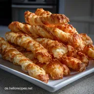 Knusprige K&auml;sestangen: Einfaches Bl&auml;tterteig Rezept 40 Min