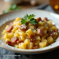 Knusprige KnoblauchParmesan Kartoffelspalten Omas Geheimtipp