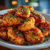 Knusprige Popcorn Chicken: Der ultimative Crunch im Ofen