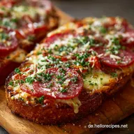 Pizza Toast Salami: Der Feierabend-Blitz knusprig in 18 Min.