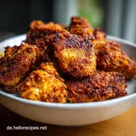 Ninja Hei&szlig;luftfritteuse Rezept mit knusprigem H&auml;hnchen f&uuml;r 4 Portionen