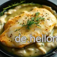 Knuspriges Seelachsfilet mit Zitronen-Dill-Sauce: Einfach und Lecker
