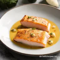 Fischrezepte aus dem Backofen Mein Kr&auml;uterbutterLachs Rezept