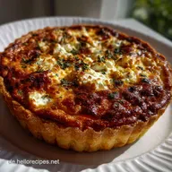 Krbis Quiche mit Feta Goldbraun herzhaft: Unter 1 Stunde