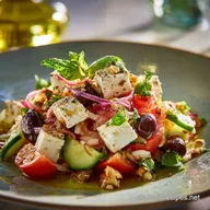 Kritharaki Salat mit Feta Das ultimative, einfache Rezept f&uuml;r den Sommer