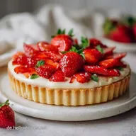 Kuchen ohne Backen: Diese Torte mit Erdbeeren ist der Beweis in 30 Minuten