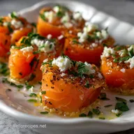 Geniale Fingerfood Idee mit Lachs f&uuml;r dein Silvesterbuffet: Blitzschnell