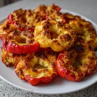 Low Carb Paprikaringe: Knusprig Kalorienarm Blitzrezept