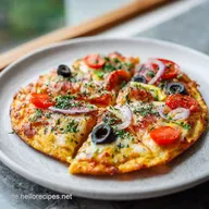 Rezept Low Carb Sch&uuml;ttelpizza in 40 Minuten