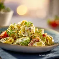 Maultaschensalat Rezept Der einfache lauwarme SchwabenKlassiker
