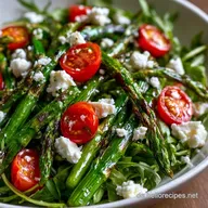 Gr&uuml;ner Spargelsalat Feta in 20 Minuten