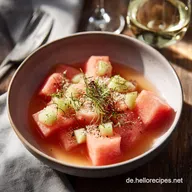 Melonen Bowle mit Alkohol: Einfache Sommer-Bowle K&uuml;hl prickelnd