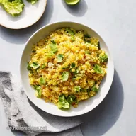Mexikanischer Maissalat EloteStyle Sommer auf der Gabel