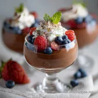 Mousse au chocolat Rezept ohne Ei mit Zartbitterschokolade