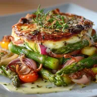Herzhafter Ofenk&auml;se mit Gem&uuml;se Das Low Carb FeierabendRezept