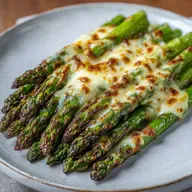 Ofenspargel mit K&auml;se in 25 Minuten