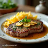 Pfannensteak mit Knoblauch Mein bew&auml;hrtes Rezept mit Kr&auml;uterbutter