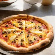Pizza Belag mal anders Quattro Formaggi mit Birne Walnuss