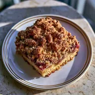 Rhabarberkuchen Mit Streuseln f&uuml;r 12