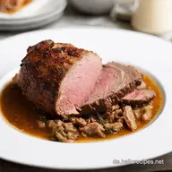 Rinderbraten im Br&auml;ter Omas Sonntagsgl&uuml;ck Rezept