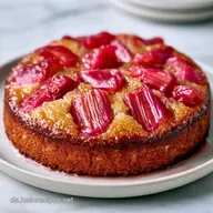 Rhabarber Blitzkuchen: Saftig Gebacken