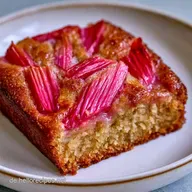 Rhabarberkuchen mit Butterstreuseln