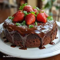 Saftiger Schokoladenkuchen Rezept f. 12 Portionen