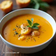 Tag 8 K&uuml;rbisKokosSuppe In 50 Min zur perfekten Samtigkeit Vegan