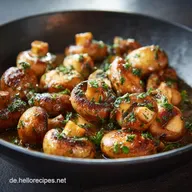 Scharfe Champignons Feurige Pilzpfanne in 25 Minuten Vegan
