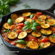 Schnelle ZucchiniKichererbsenPfanne mit Feta 35 Min