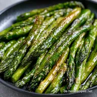 Schneller gr&uuml;ner Spargel Pfanne in 15 Minuten