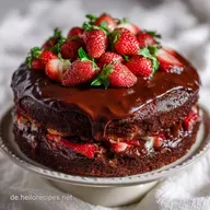 Schoko Erdbeer Torte: Super Cremig mit Mascarpone