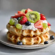 Skyr Waffeln: Samtig Zart in 15 Minuten