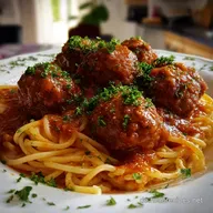 Spaghetti Susi und Strolch: XXL Hackb&auml;llchen