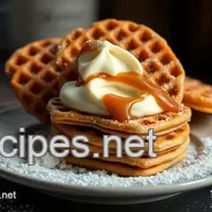 Stroopwafels Rezept: Holl&auml;ndische Karamellwaffeln wie vom Markt!