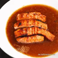 Teriyaki Lachs Rezept aus dem Ofen Einfach Lecker