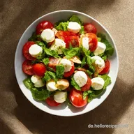 Sommerfrische TomatenGurkenMozzarellaSalat Einfach Lecker