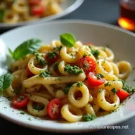 Rote Wei&szlig;e Gr&uuml;ne Fusilli Selbstgemachte Pasta mit leichtem Pesto