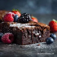 Der ultimative Fudgy Brownie Saftiges Schoko Rezept mit KrustenGarantie