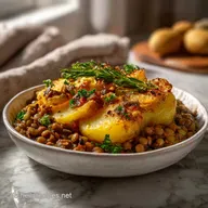 Vegane Comfort Food: Cremige Linsen-Pilz-Pfanne