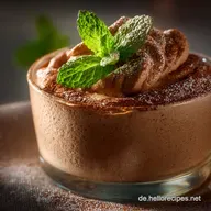 Vegane Mousse au Chocolat Luftig leicht elegant mit Aquafaba