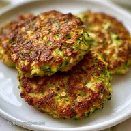 Vegane Zucchinipuffer: Knusprig