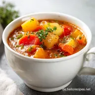 Veganer Eintopf mit Kartoffeln in 50 Min.