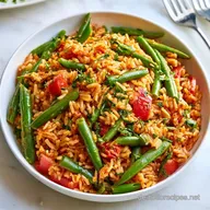 Vegetarische Jambalaya mit gr&uuml;nen Bohnen in 40 Min
