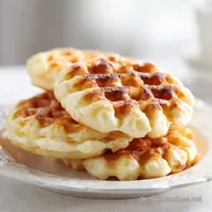 Fluffige Waffeln Rezept: 10 Portionen in 20 Min