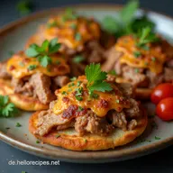 Pide T&uuml;rkisches Fladenbrot Rezept Weich W&uuml;rzig mit Hackfleisch