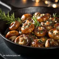 Champignons wie vom Weihnachtsmarkt mit Knoblauchs: Einfach Lecker